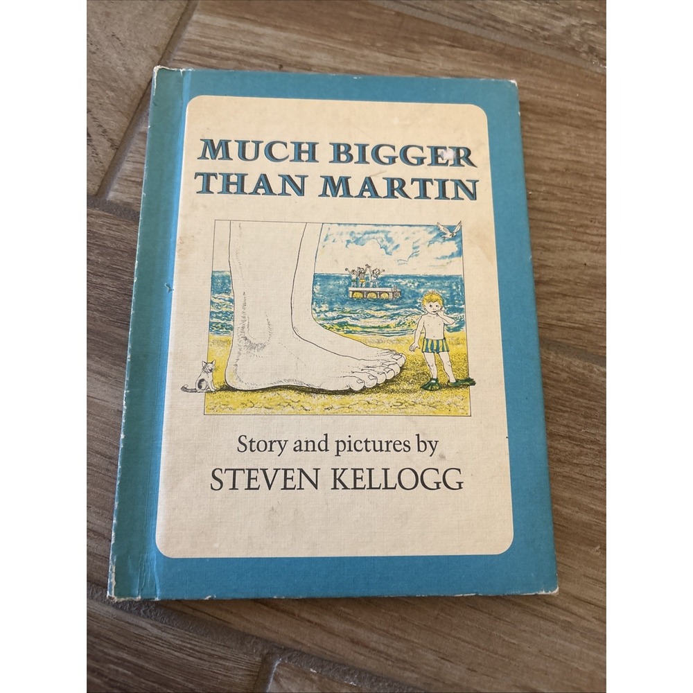 Pied Piper Bks.: Much Bigger Than Martin by Steven‎ Kellogg Hardcover RARE